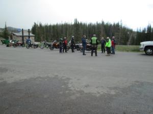 Riders at Snowy Range